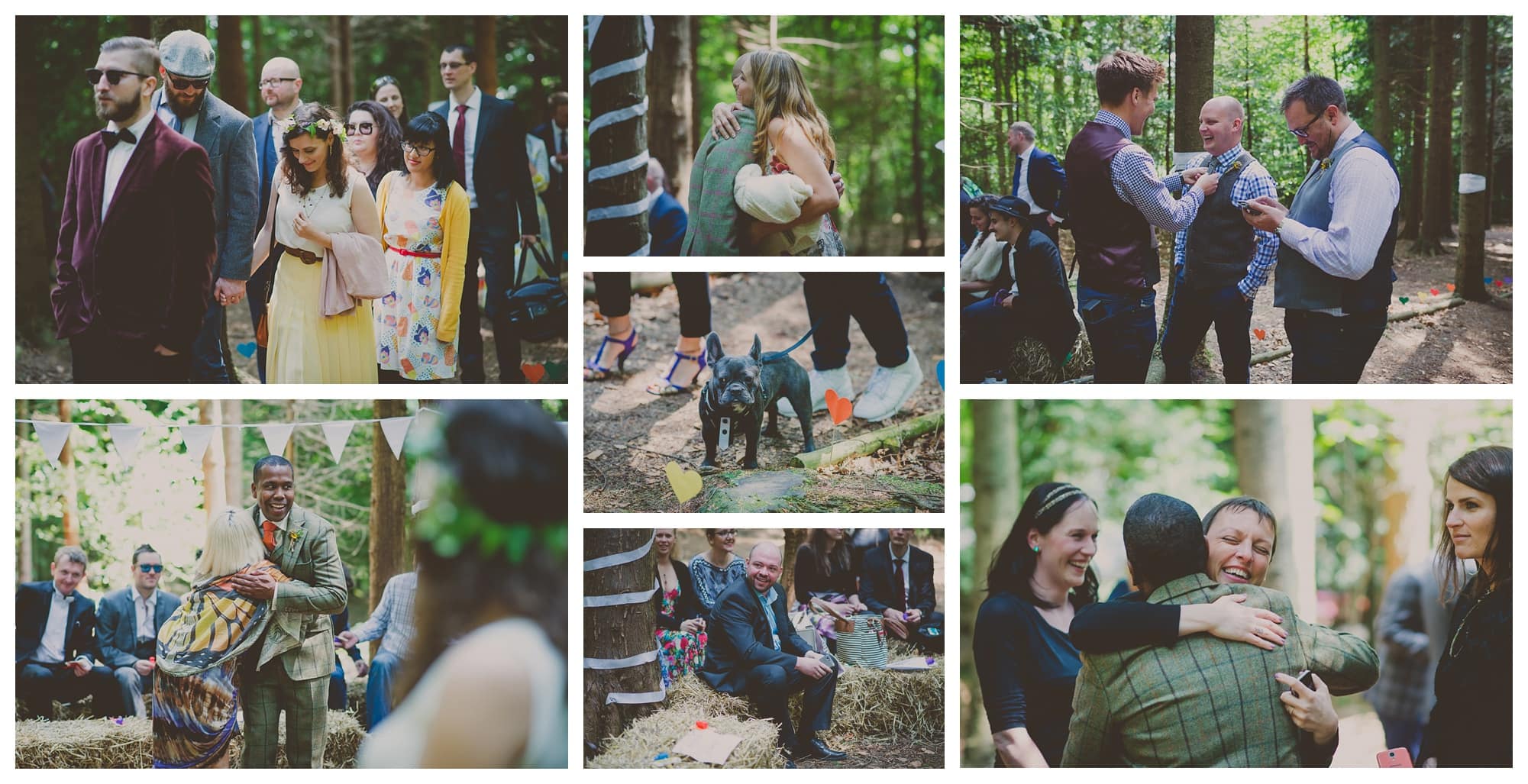 staffordshire wedding photographer woodland forest wedding boho wedding outdoor wedding